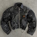 Badson Black Leather Jacket