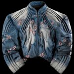 Badson Cherry Blossom OVERGROWTH Denim