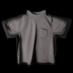 Badson OBJECT DYED Paint Tee Shirt
