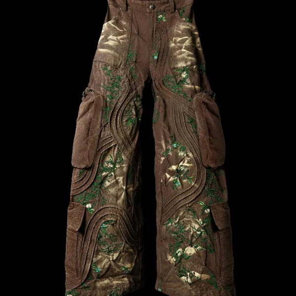 Badson Woodland Overgrowth Cargo Pants